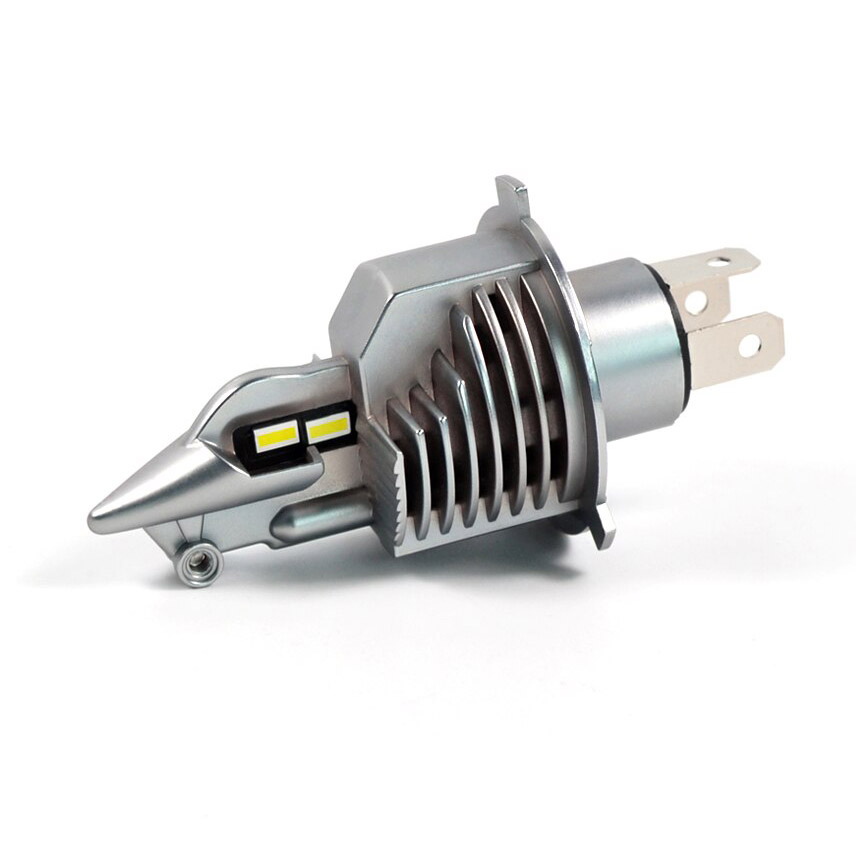 [HCM]Đèn Pha Led Fighter Cao Cấp Chân H4 [ 1 chiếc ]