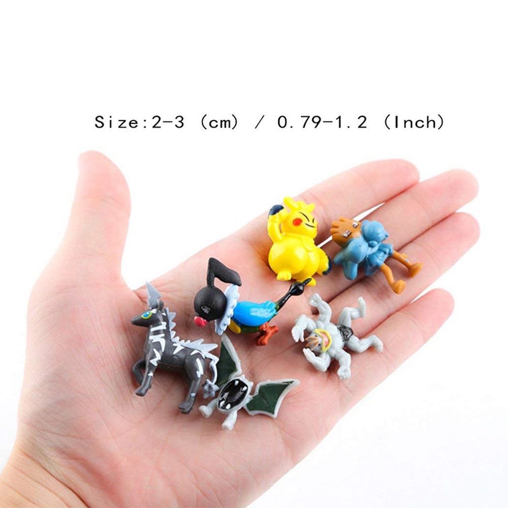 Pokemon Set 24pcs mô hình Figures mini toy