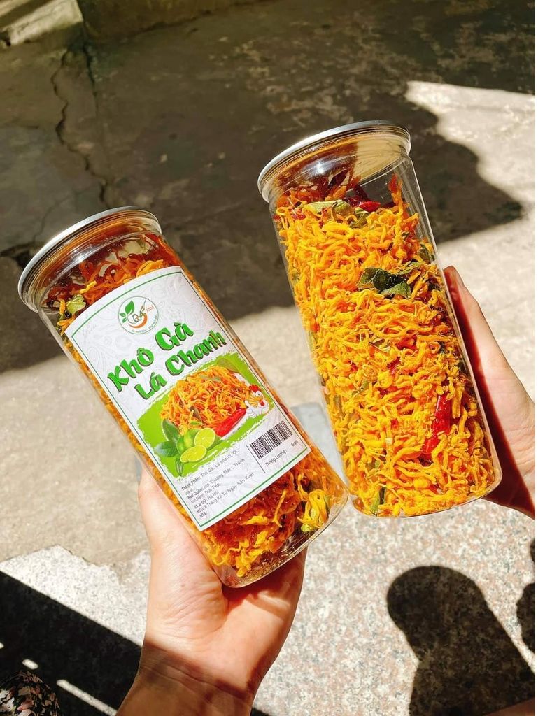 Khô gà lá chanh 300g