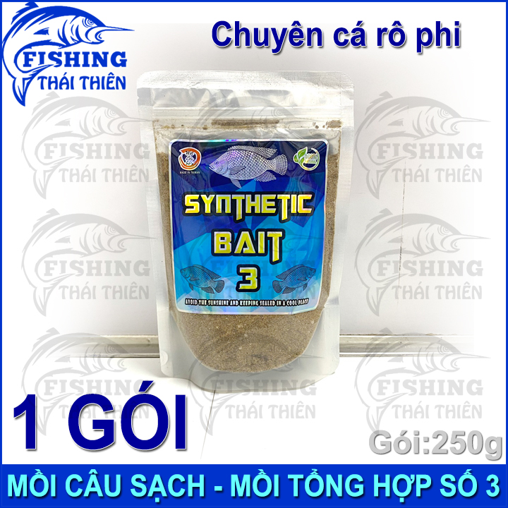 Mồi Câu Cá Tổng Hợp Số 3 Chuyên Dùng Câu Cá Rô Phi