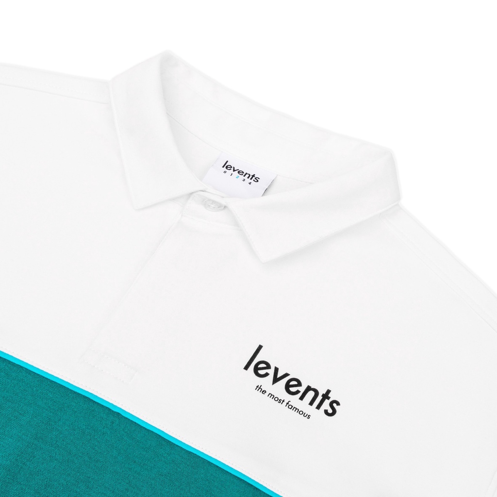 ÁO POLO LEVENTS STRIPLE / WHITE (SẢN PHẨM ĐƯỢC TẶNG KÈM TÚI TOTE)