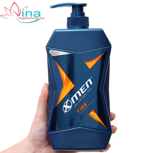 [HCM]Dầu Gội Nước Hoa XMen Fire Active - Thơm Mạnh Mẽ (650g)