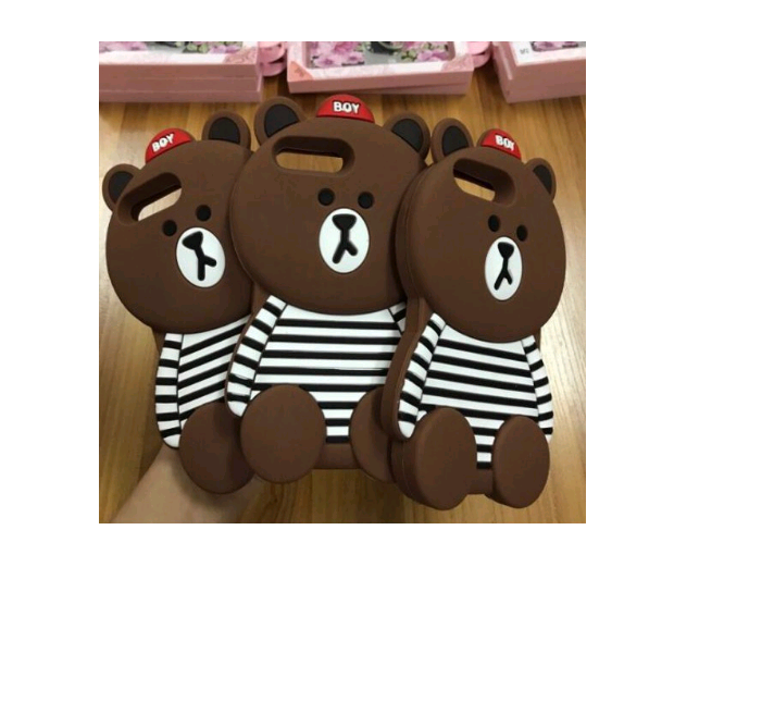 ốp lưng hình gấu Brown cho Sam Sung J7 2015