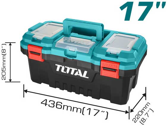 17" thùng đựng đồ nghề khóa nhựa total tpbx0171