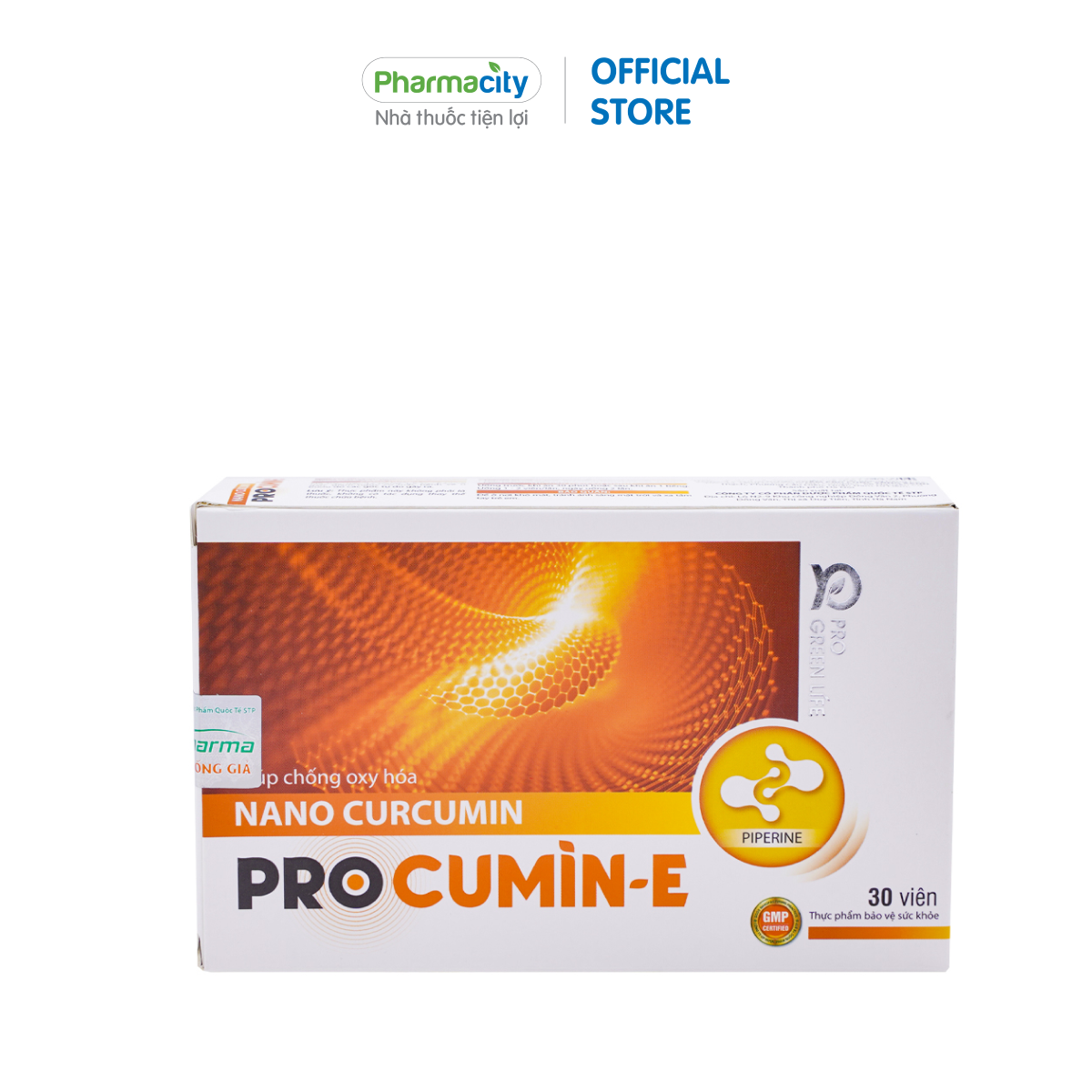 Viên nghệ Procumin-E hỗ trợ bảo vệ niêm mạc dạ dày (Hộp 3 vỉ x 10 viên)