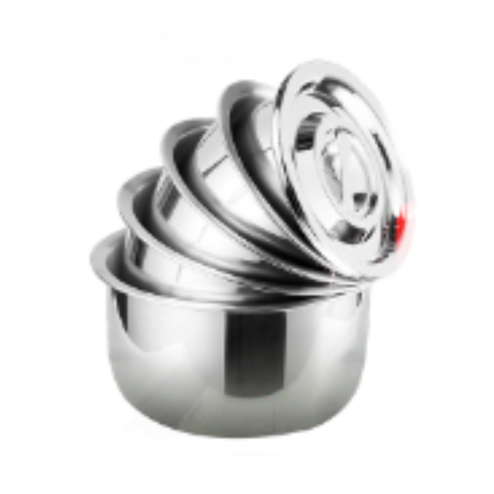 Bộ nồi inox đáy từ mishio mk82