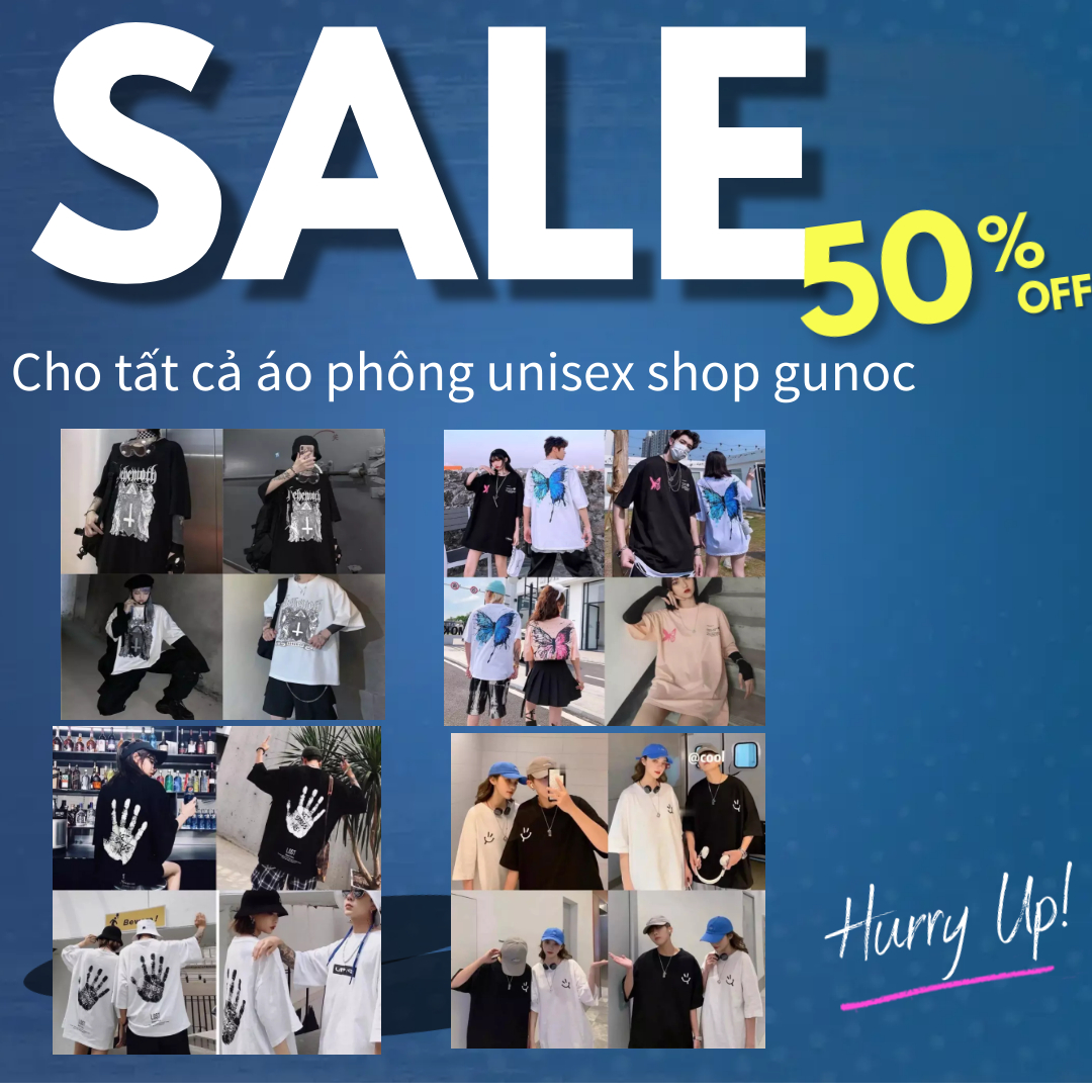 GUNOC - Áo thun nam nữ Unisex