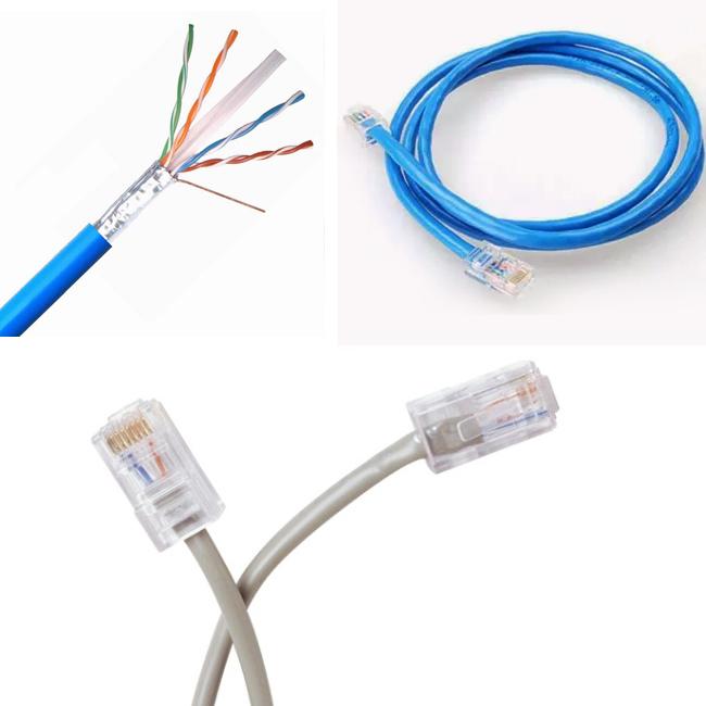 [HCM]Dây cáp mạng lan 5m loại chuẩn 5E đầu bấm sẵn truyền tín hiệu nhanh