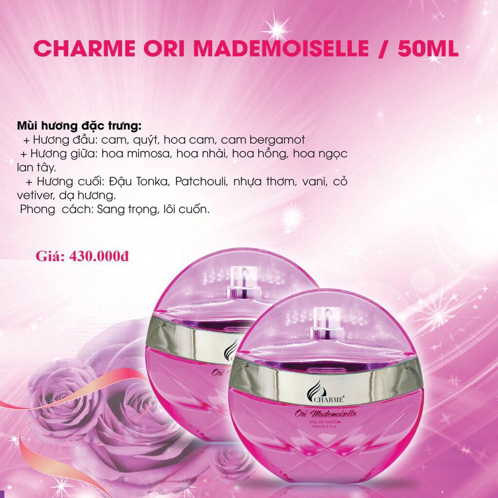 NƯỚC HOA ORI MADEMOISELLE 100ML