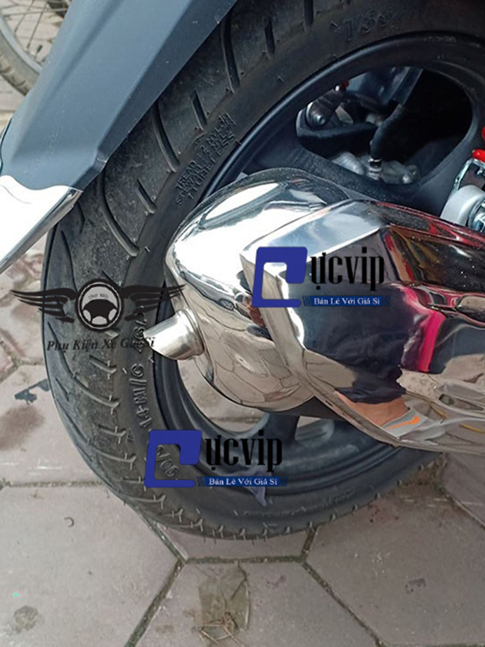 Chụp Đích Pô Lead 2013 - 2019 INOX MS2513