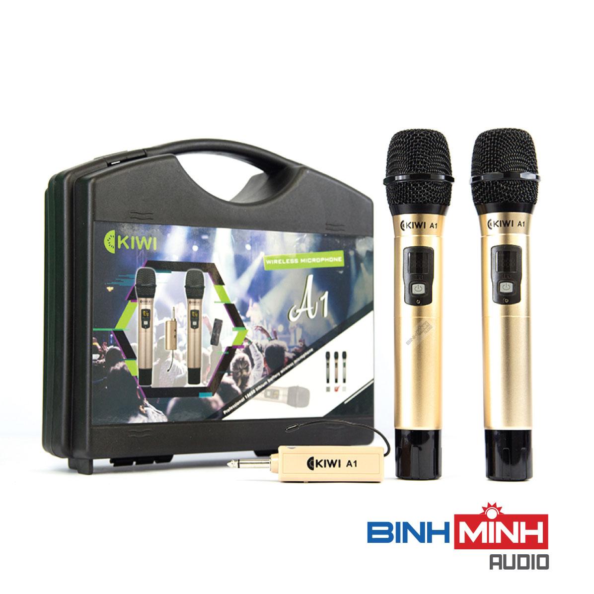 Micro không dây KIWI A1 - Hàng chính hãng