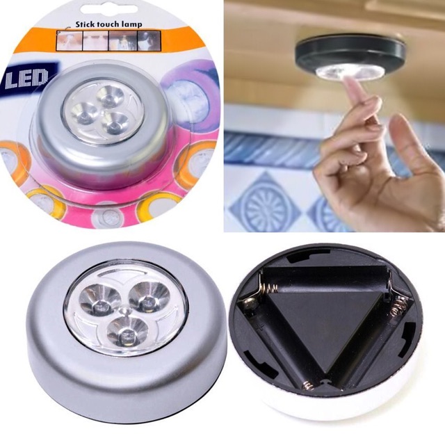 Đèn LED Stick 3 bóng dán tường