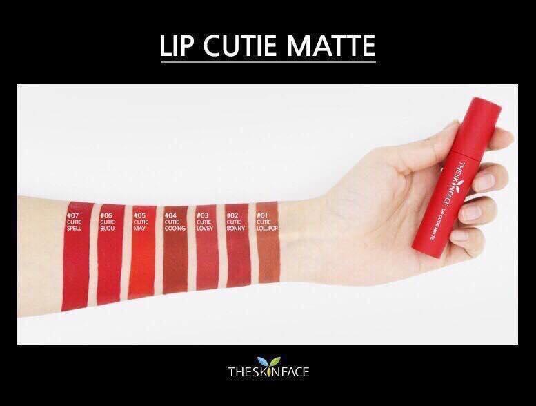 SON THE SKINFACE LIP CUTIE MATTE