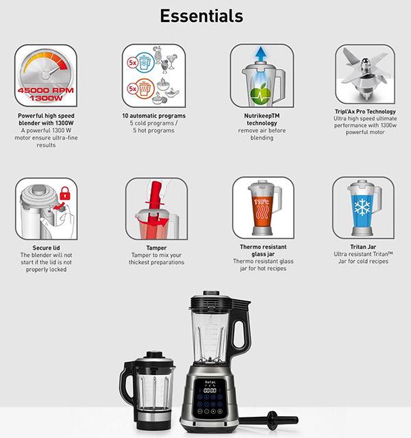 [Trả góp 0%]MÁY LÀM SỮA HẠT ĐA NĂNG TEFAL BL985