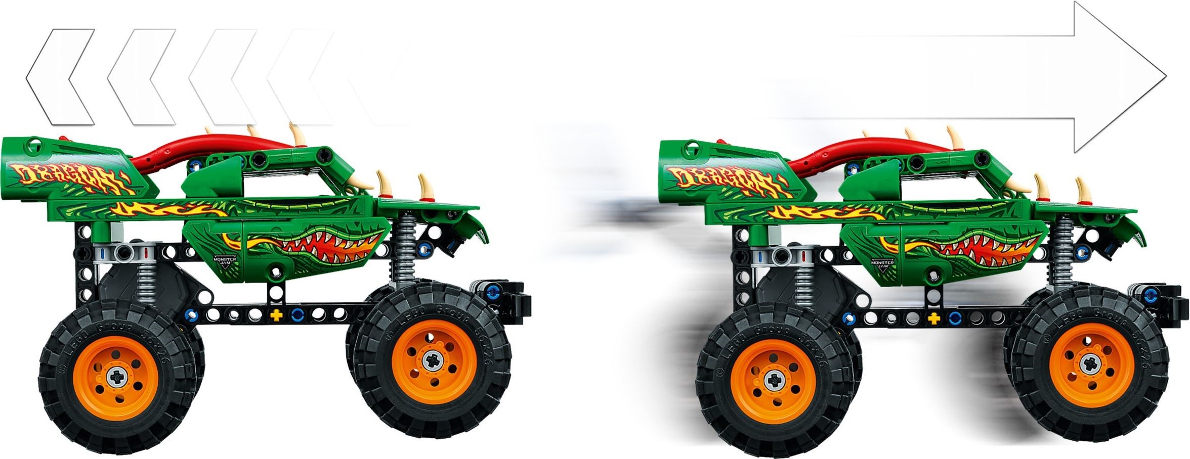 Bộ Lắp Ráp LEGO Technic 42149 Chiến Xe Monster Jam™ Dragon™ (217 Chi Tiết)