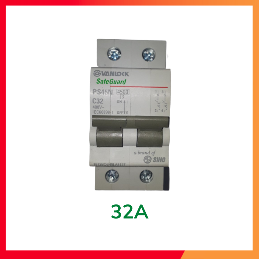 CB 2 tép (Atsomat))từ 16A tới 100A Sino Vanlock.