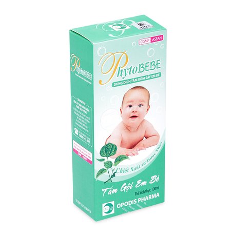 Tắm gội em bé PHYTOBEBE