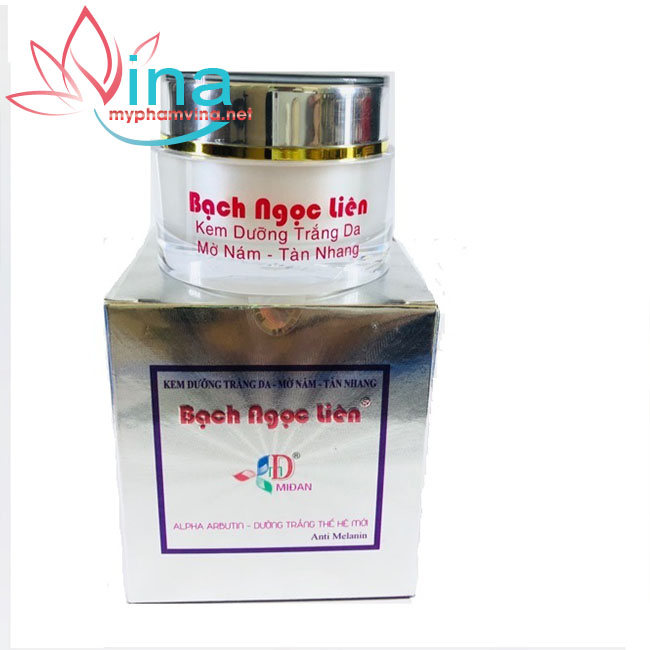 [HCM]Kem dưỡng trắng da mặt Bạch Ngọc Liên 20gr