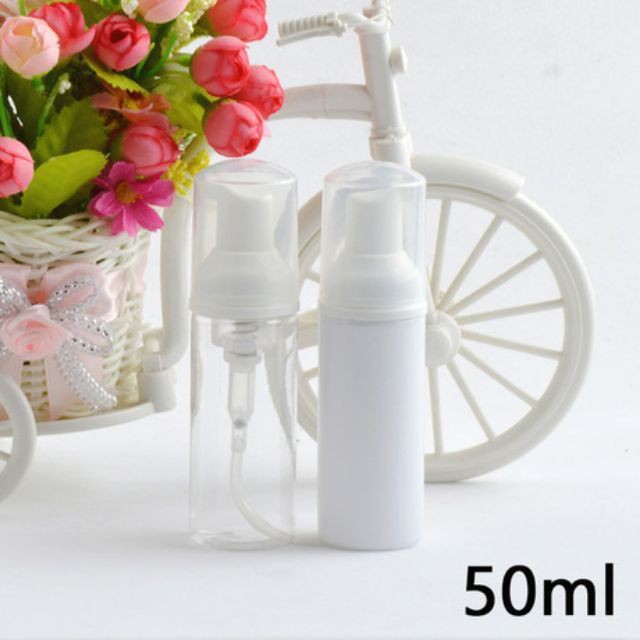 [HCM]Chai Xịt Giọt Tạo Bọt 50Ml/30Ml Chiết Mỹ Phẩm