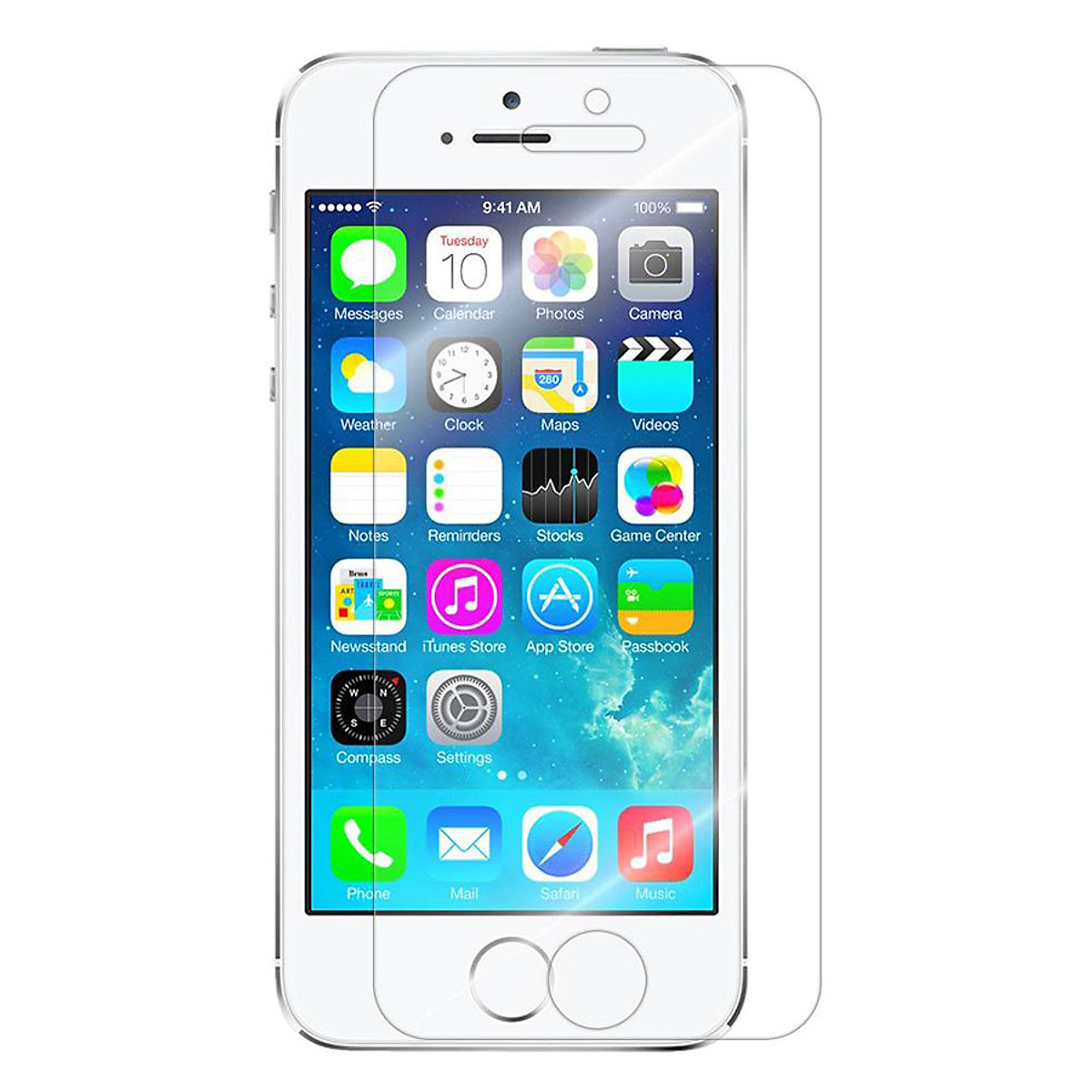 Kính Cường Lực Dẻo Nano Cho iPhone 5/5S/5SE (Trong Suốt)