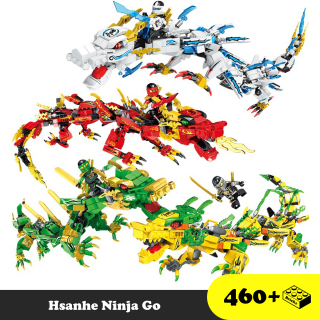 Đồ chơi lắp ráp Lego Dragon Ninja Go - Hsanhe Rồng Ninja Lắp ráp - Xếp hình thông minh thumbnail