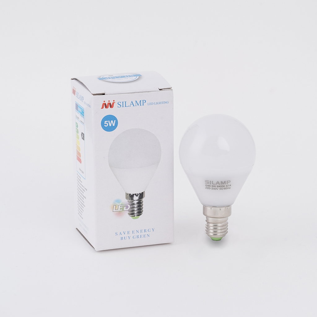Bóng đèn led G45 5W E14
