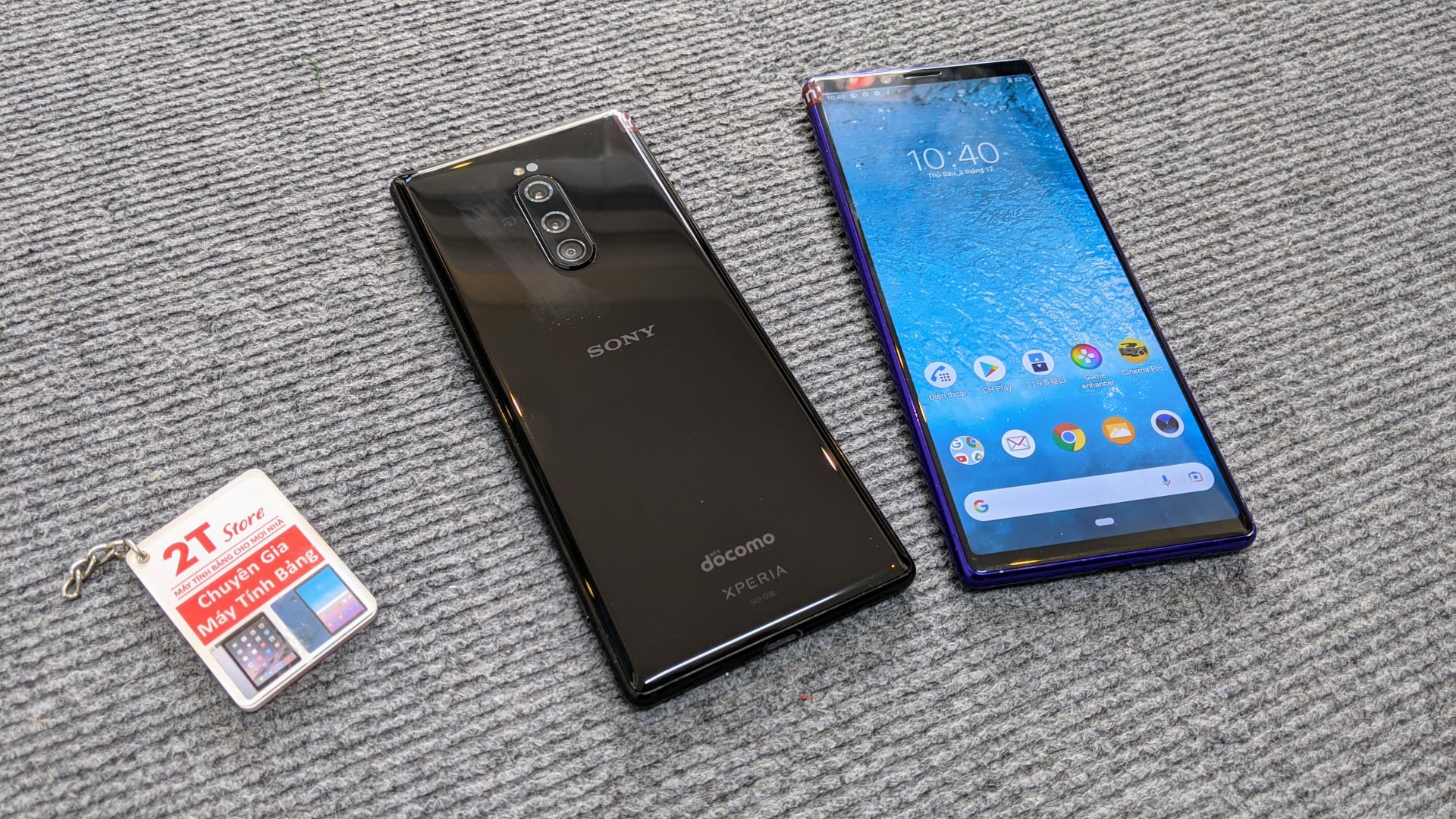 Điện thoại Sony Xperia 1 màn 4K chip snap 855
