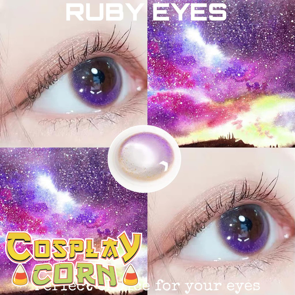 Tổng Hợp 14 Mẫu Lens Ruby Eyes Nâu Hot