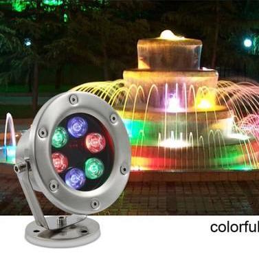 Đèn LED Âm Nước Có Chân Đế Cho Đài Phun Nước