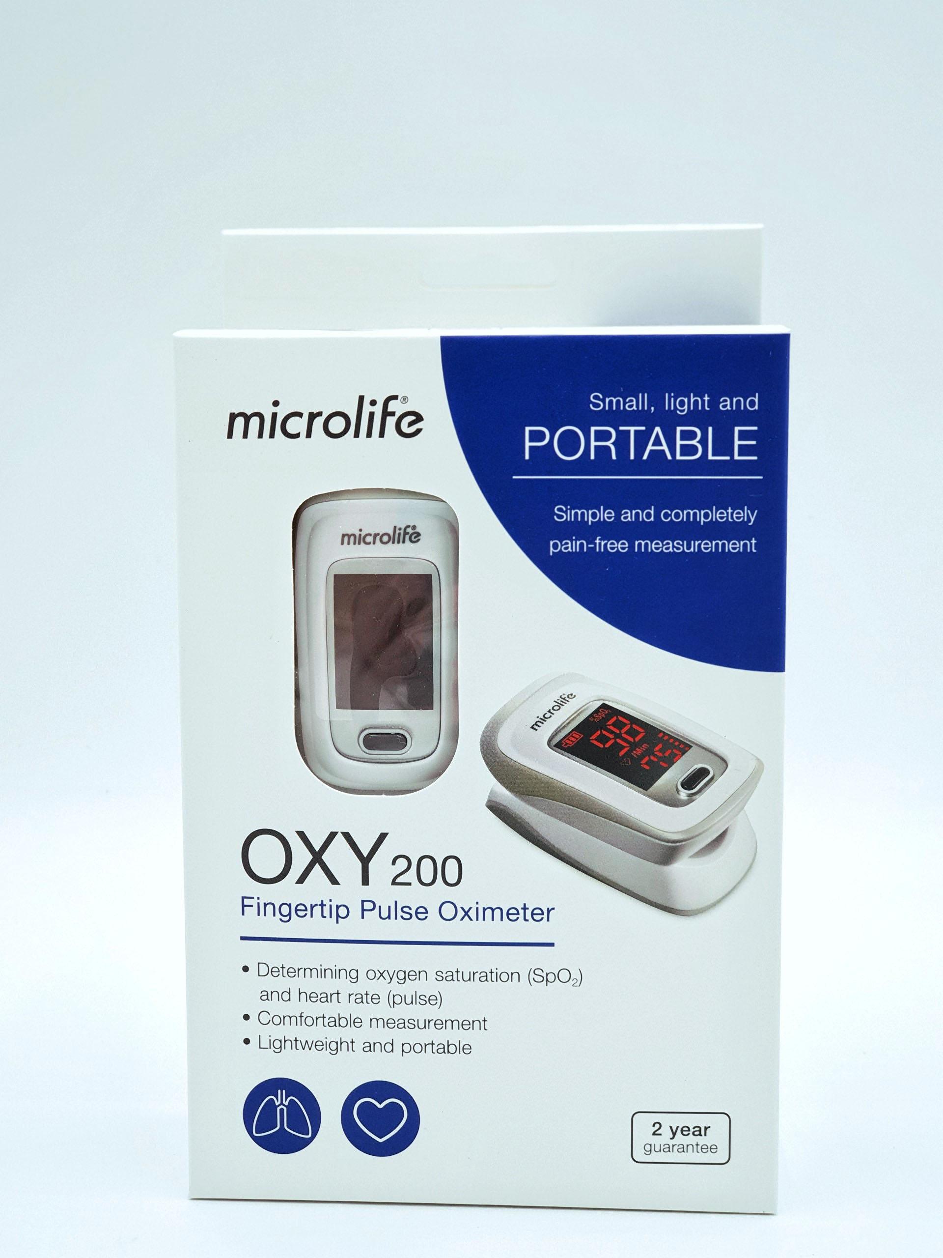 Máy đo nồng độ oxy trong máu Microlife OXY 200 ( Bảo hành 2 năm )
