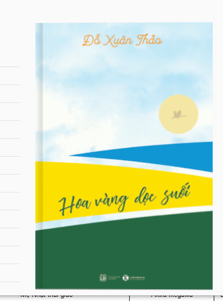Hoa vàng dọc suối