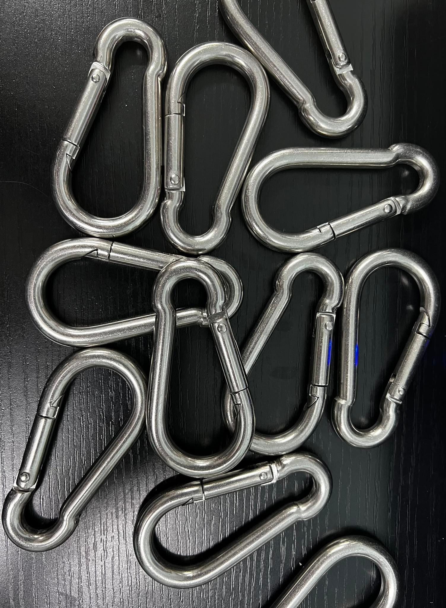 Móc khóa treo carabiner  Inox 304
