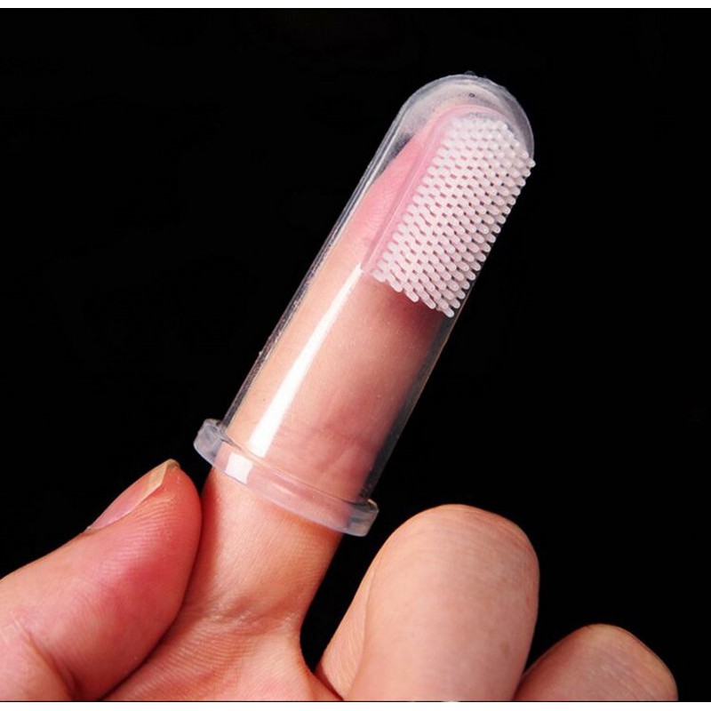 Set 2 Rơ lưỡi xỏ ngón silicon