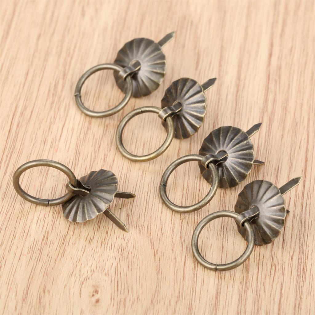 Móc tay cầm khóa ngăn kéo vintage - 05 chiếc