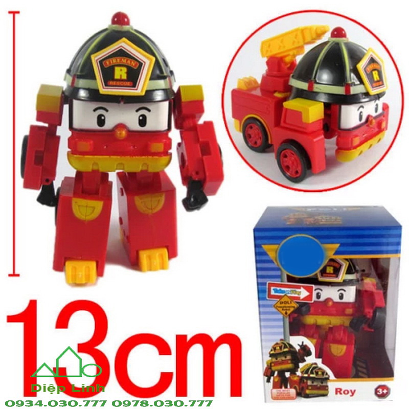 Xe Robocar Poli biến hình