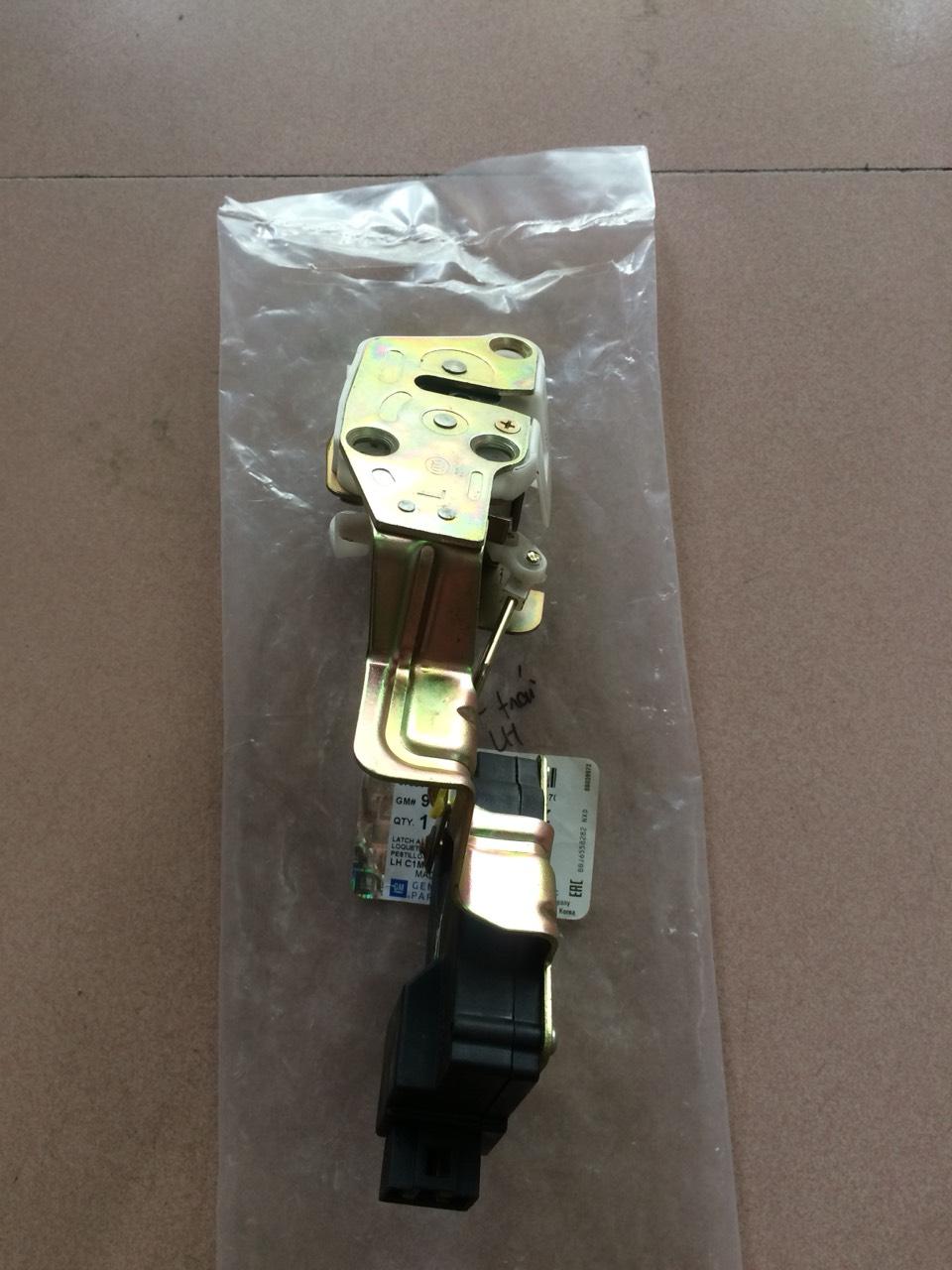 Cơ cấu khóa cửa matiz ( ổ khóa ngậm, trước trái, trước phải, sau lái, sau phải)