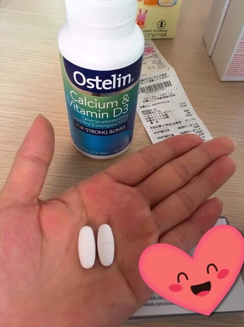 Viên Bổ Sung Canxi Và Vitamin D3 Ostelin