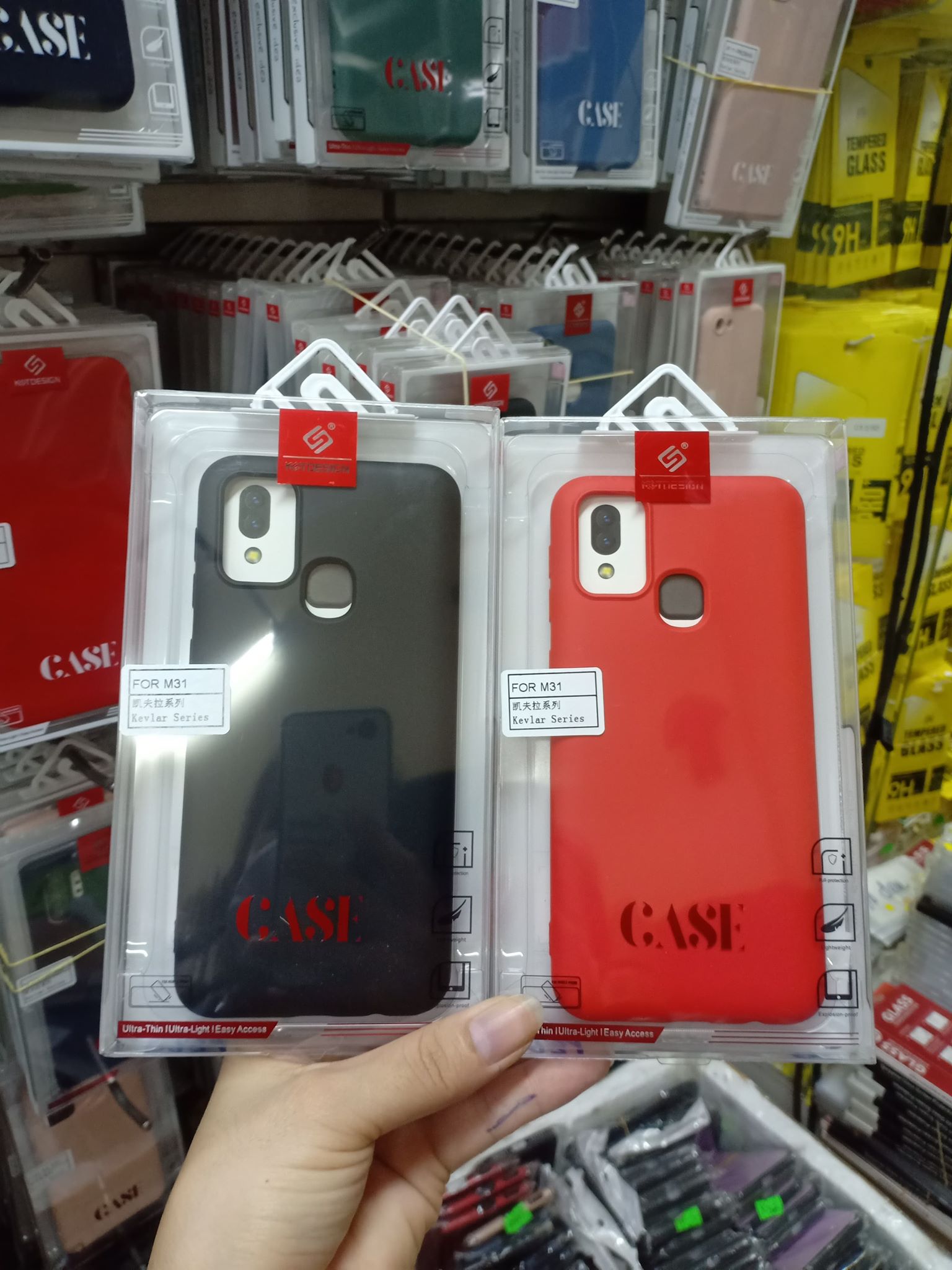 Ốp lưng chống bẩn KT Samsung Galaxy M31