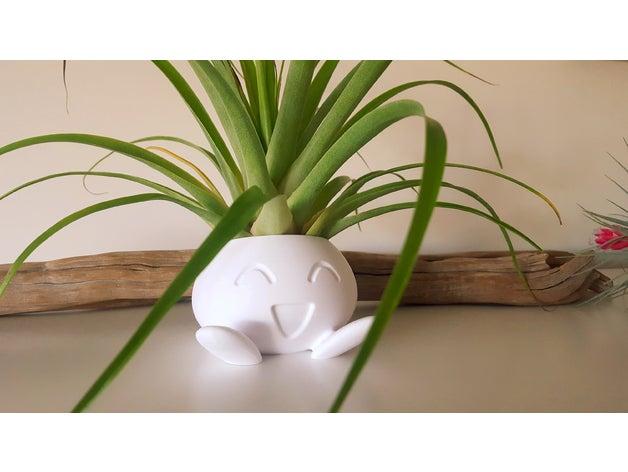 Chậu cây pokemon siêu dễ thương - Cute Oddish planter