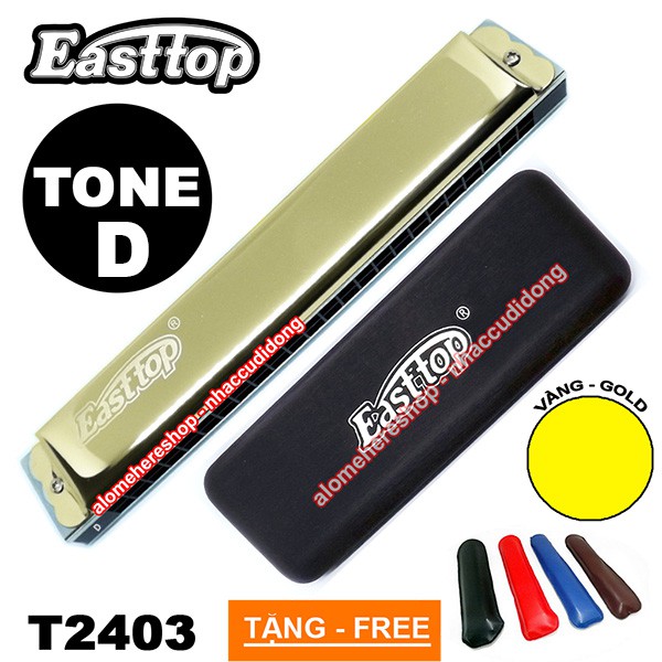 Kèn harmonica tremolo Easttop T2403 Key D