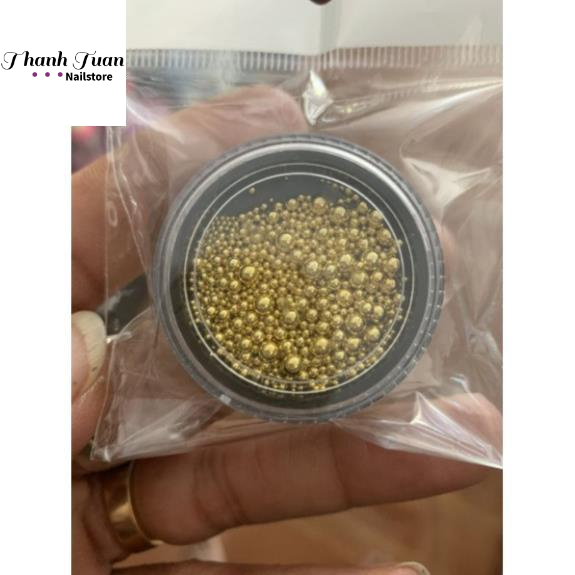 Hũ bi Mix Size trang trí móng Nail - Phụ kiện đồ nail Thanh Tuấn