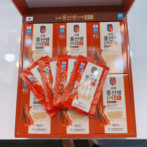 [HCM]Nước hồng sâm Hàn Quốc Daehan hộp 24 gói x 70ml