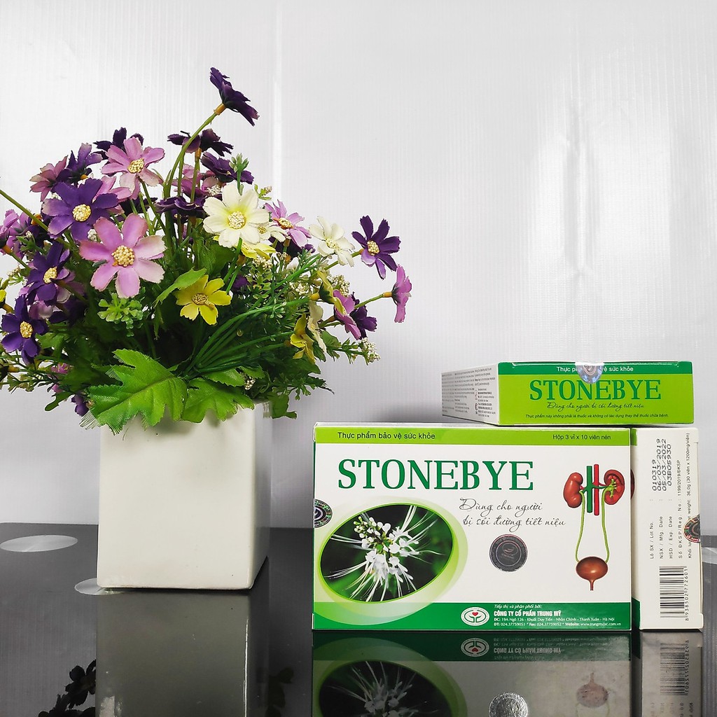Stonebye - Hỗ trợ giảm sỏi thận, sỏi tiết niệu (Hộp 30 viên)