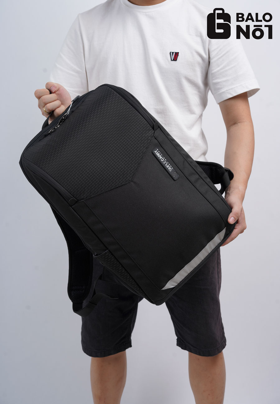 [HCM][Đại sale]Balo Cao Cấp Simple Carry Credo 2 – Black