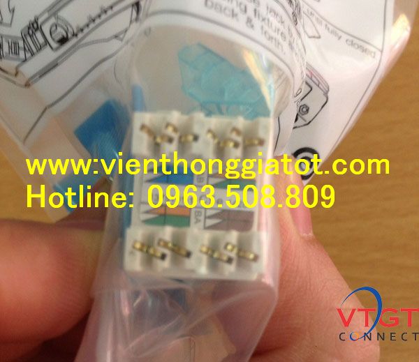 Nhân mạng Cat5e Commscope 1375191-1 MODULAR JACK