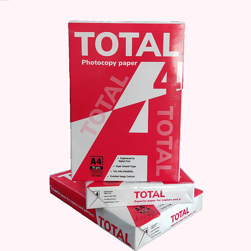 Giấy A4 TOTAL định lượng 70gsm