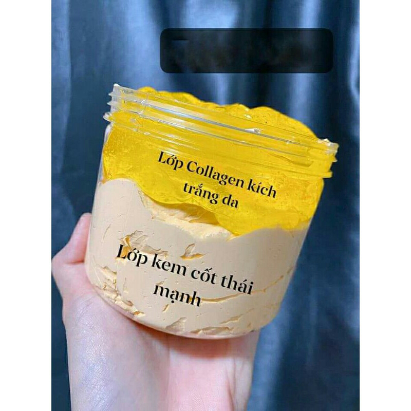 hũ 500gr kem hấp ủ cốt mix serum