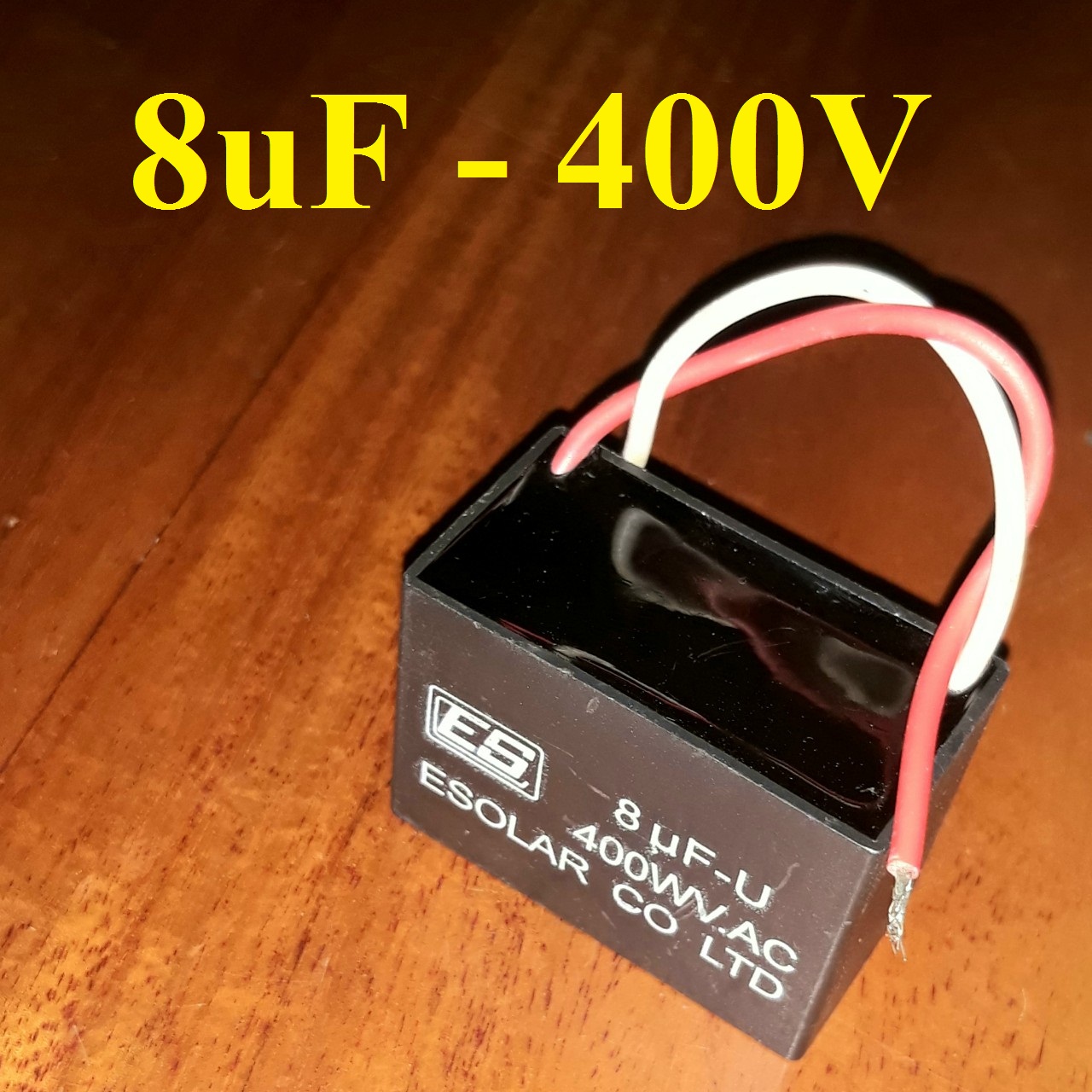 Tụ điện 8uF – 400V ( Mã 232 - ) Capacitors kích cá
