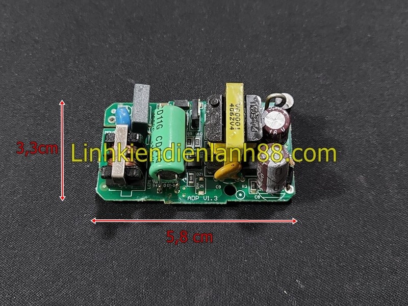 Nguồn không vỏ 12VDC 1,25A bóc máy (nguồn cách ly).