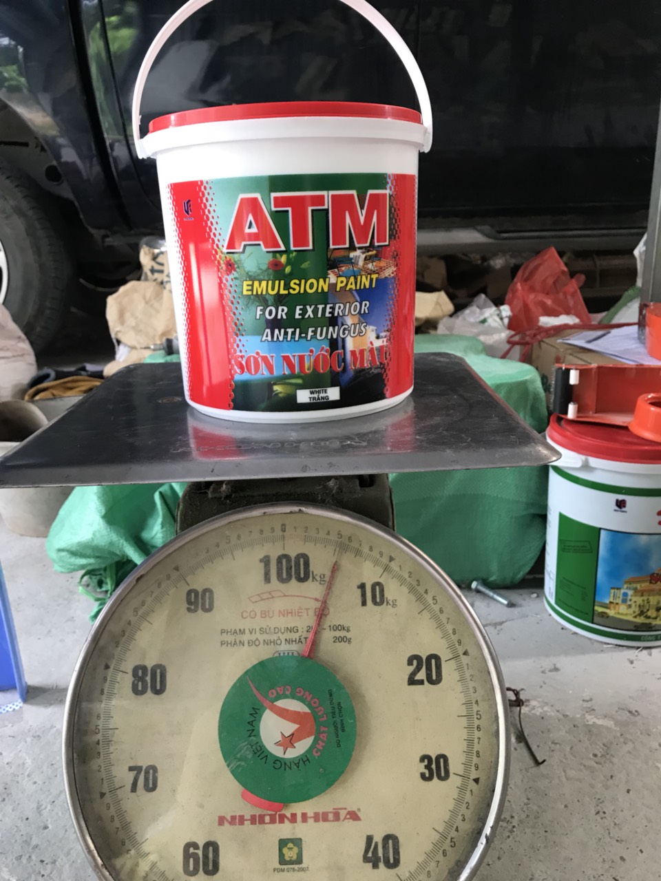 Sơn nước màu BEAUTY-Sơn trắng ATM(3.5L)